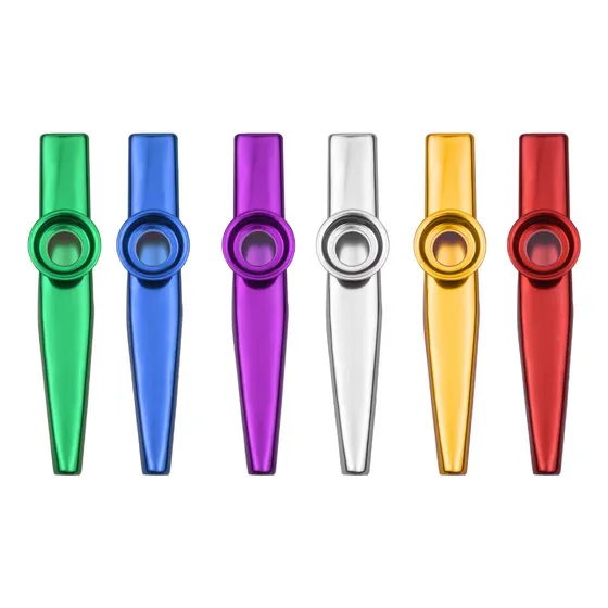 Instrumento Viento Kazoo De Aleación De Aluminio