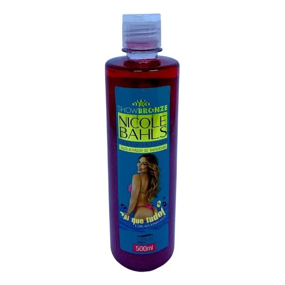 Ativador De Bronzeado Nicole Bahls 500ml Show Bronze