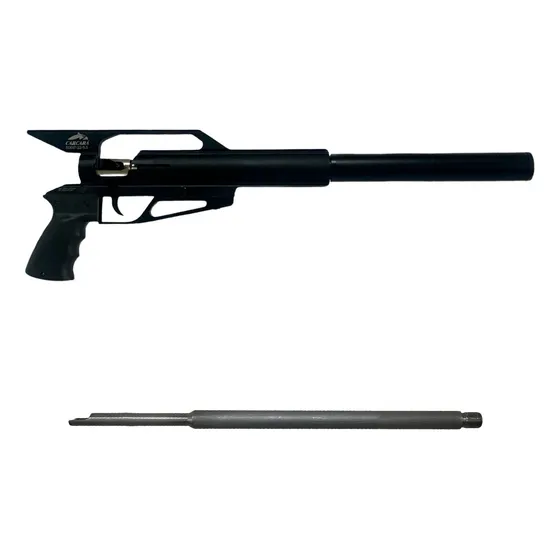 Kit Pcp Carcará  5.5mm  Preto + Cano 