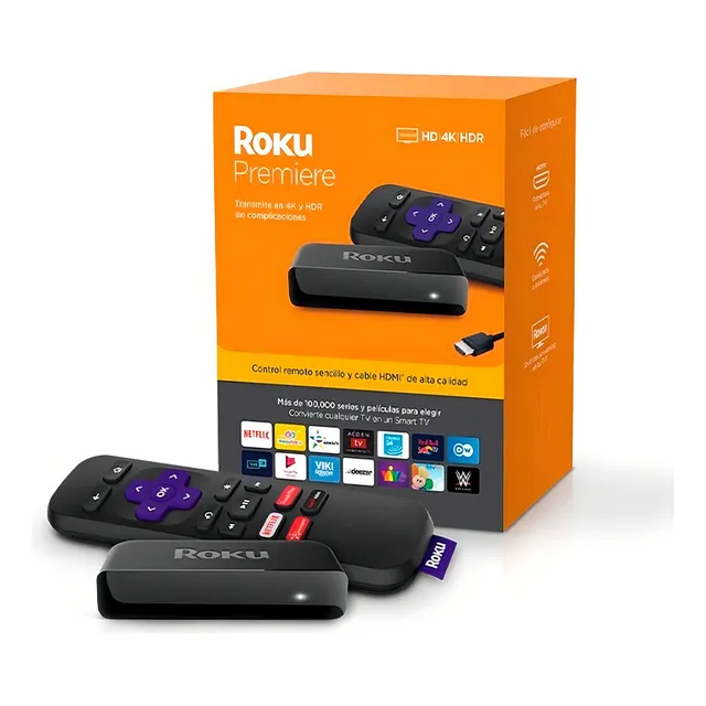 Roku Premiere 3920 estándar 4K negro