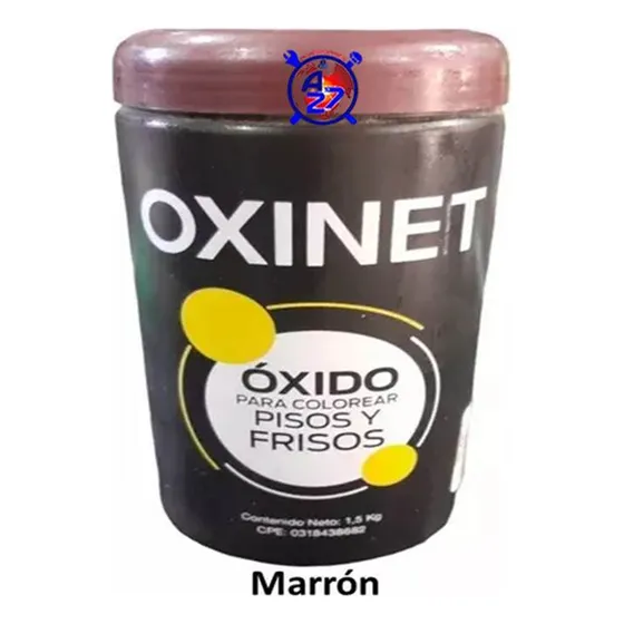Oxido Para Pisos Color Marrón Oxinet Presentación 1,5 Kgrs