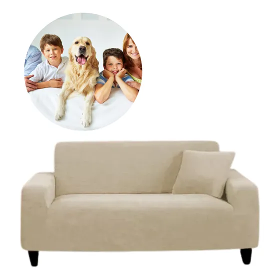 Protector Forro Funda Elastico Para Sofa Sillòn 2 Puestos