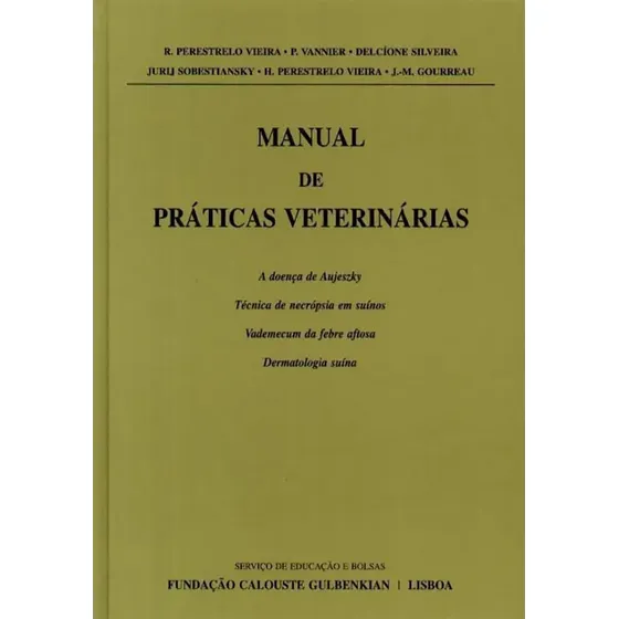 Manual De Práticas Veterinárias