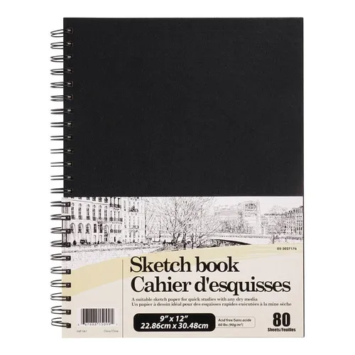 DaVinci DIBUJO 27176 80 hojas lisas 1 materias unidad x 1 30.5cm x 22cm bocetos
