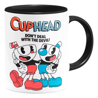 Taza Negra Cuphead Taza Negra Cuphead