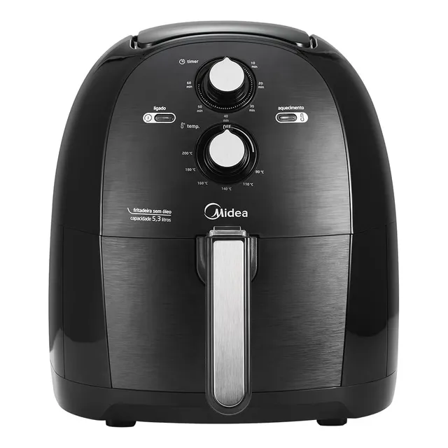 Fritadeira Airfryer 5,3l Cor Preta Midea