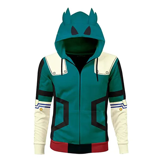 Sudadera Con Capucha De La Serie My Hero Academia Con Orejas