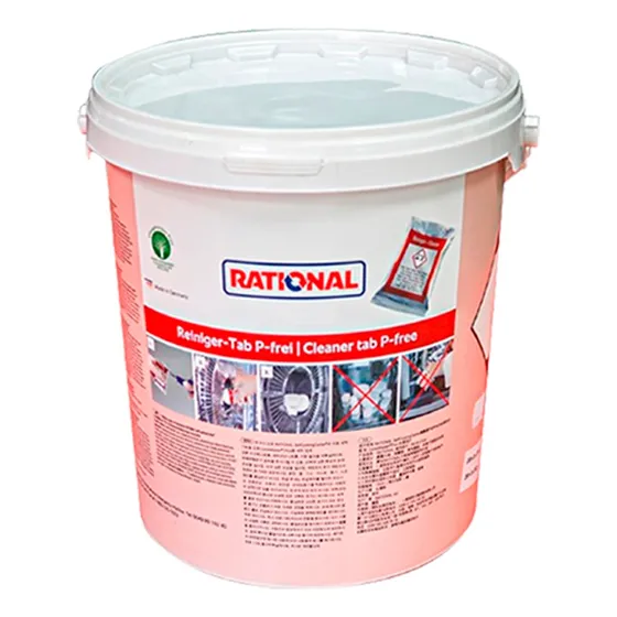 Pastilhas Limpeza Rational Vermelha Detergente Original Scc 