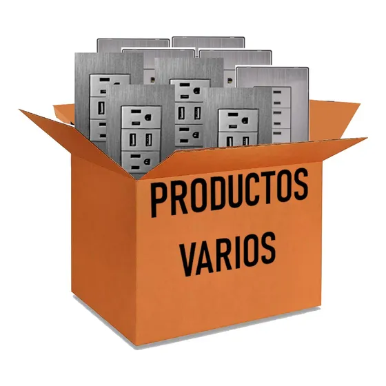 Placa Contacto Toma Corriente Apagador Plafones Paquete