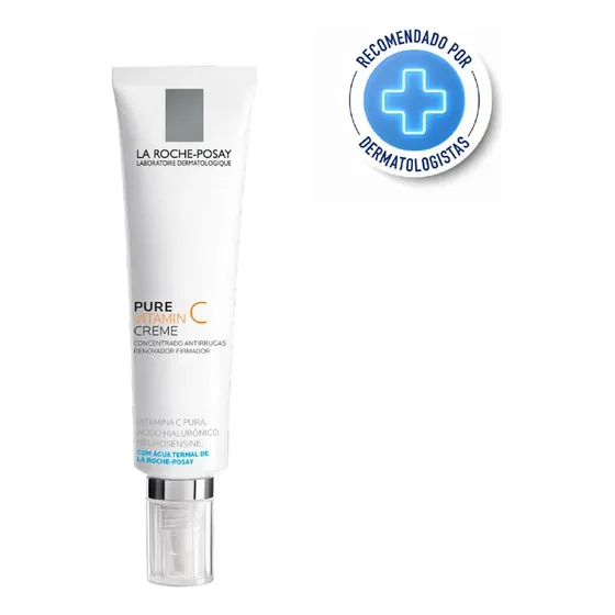 Creme Antirrugas Pure Vitamin C Com Ácido Hialurônico 40ml La Roche-posay