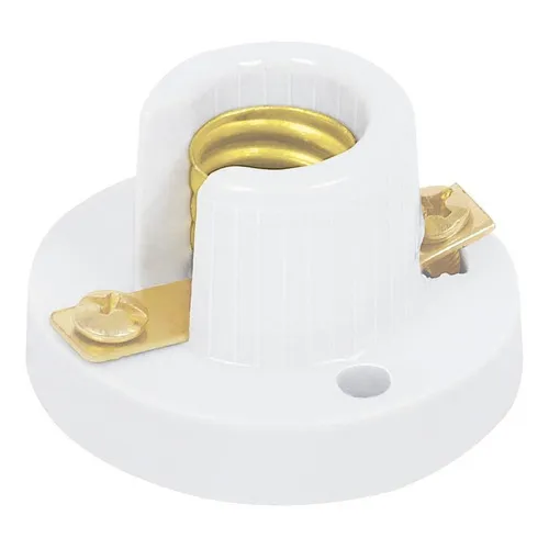Portalampara Porcelana Candil Voltech 46531 Color Blanco