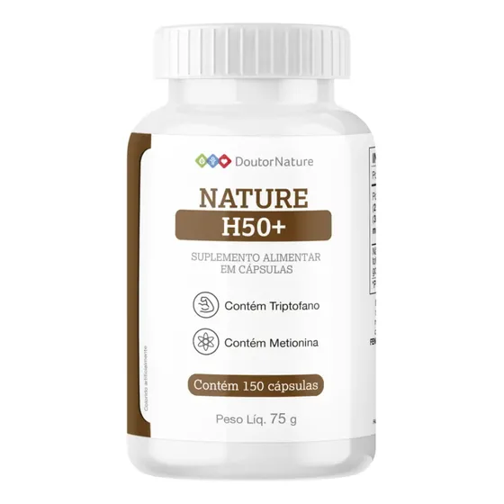 Nature H50+ | Aminoácidos Essenciais | Dr Fausto | Sem Sabor