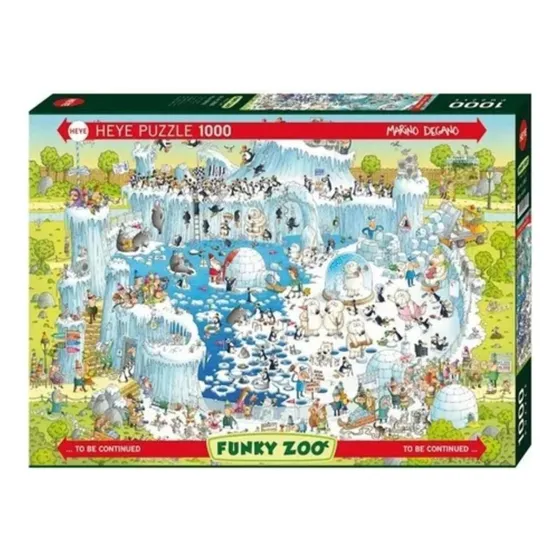Puzzle Heye 1000  Zoo Polar Habitat + Envío / Updown