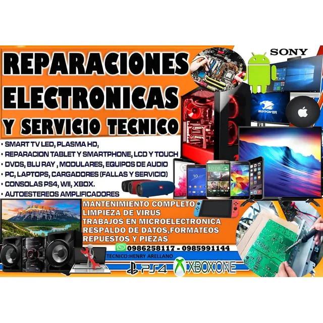 Servicio Tecnico Pofesional Electronica/informatica