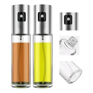 Kit 2 Galheteiro Spray Inox Azeite Vinagre Kit 2 Galheteiro Spray Inox Azeite Vinagre