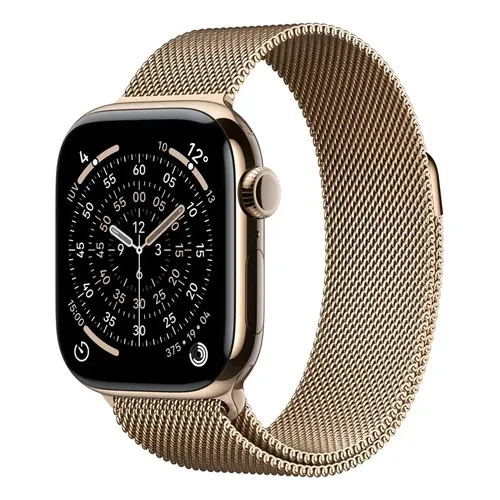 Apple Watch Series 11 GPS + Cellular - Caixa natural de titânio