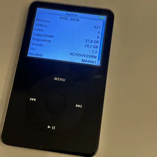 Ipod Classic 30gb 5 Geracao | Mercado Livre