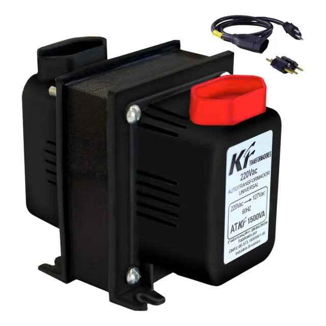 Transformador De Voltagem 1500va 110 220 Ou 220 110 Bivolt