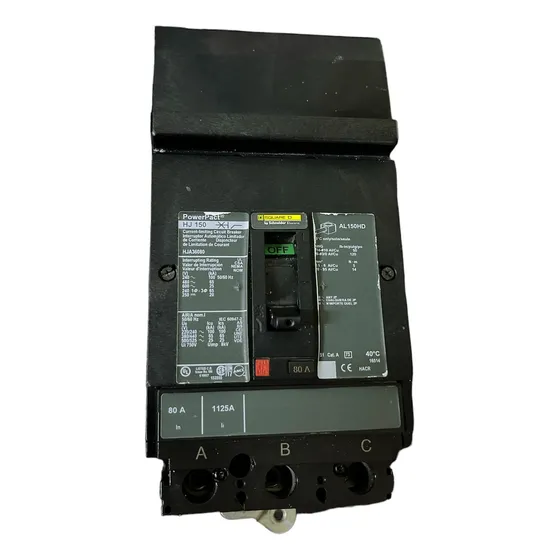 Interruptor Termomagnético Para I-line Hj 150 80a 1125a
