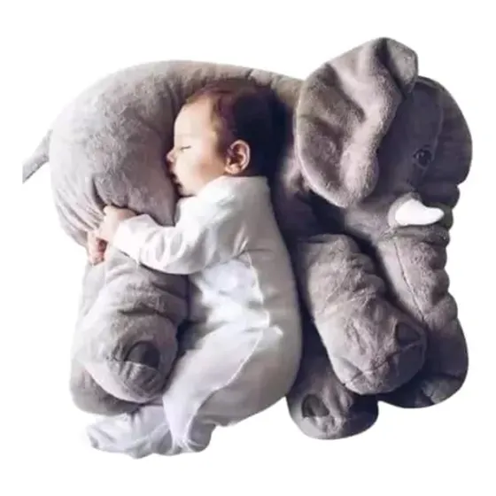Peluche Elefante Gigante De Apego Suave Almohada Infantil