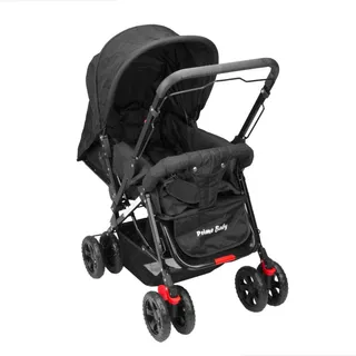 Carrinho Berço Rover Alça ReversĂvel Prime Baby Preto Carrinho Berço Rover Alça ReversĂvel Prime Baby Preto