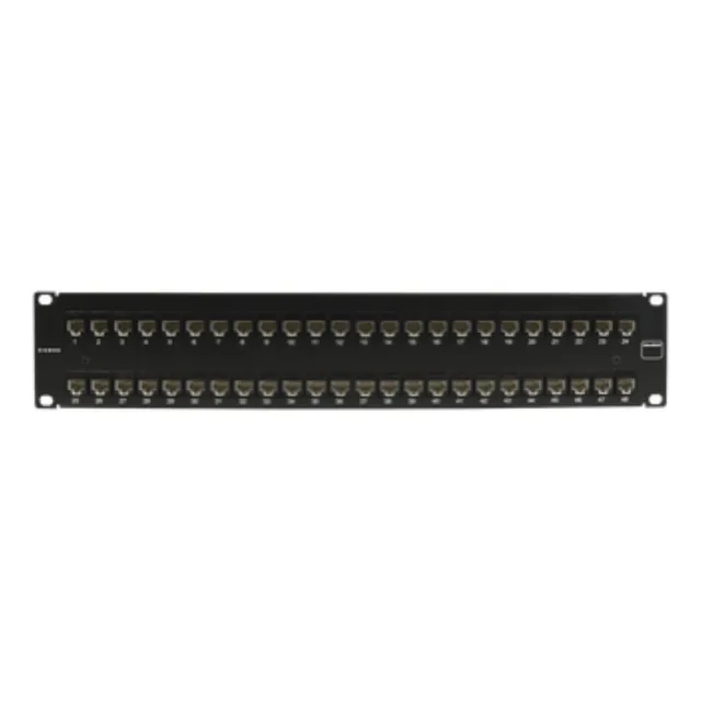 Patch Panel Ultramax. Utp, Precargado Con Jacks Cat5e, 48