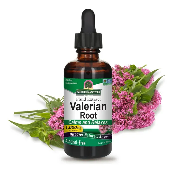 Suplemento De Extracto De Raíz De Valeriana De 60 Ml De Natu
