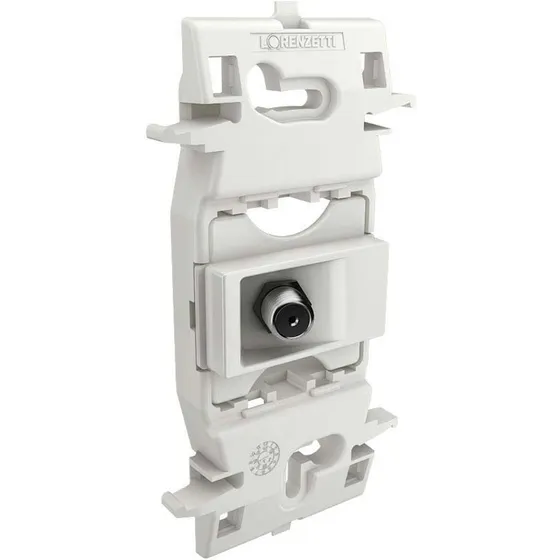 Tomada P/ Antena Tv S/ Placa Zuli Lz060 Lorenzetti Cor Branco