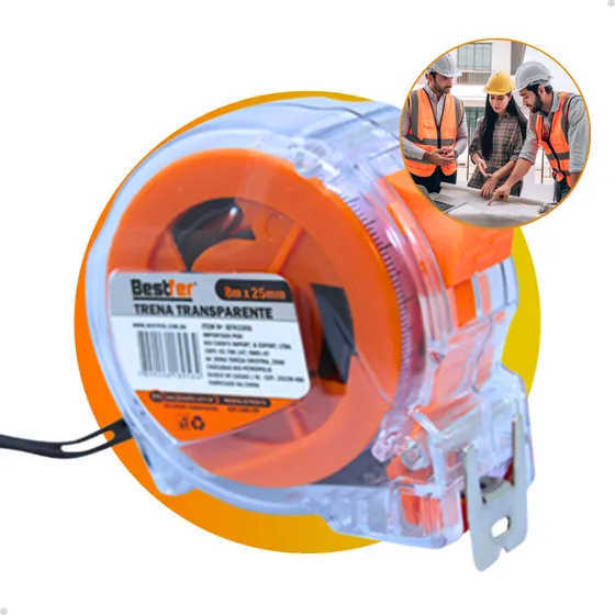 Trena Bolso Transparente Reforçada Profissional 8mt Bestfer