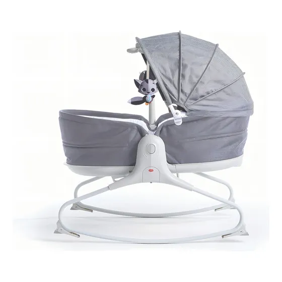 3 En 1 Cozy Tiny Rocker Heather Grey Color Gris