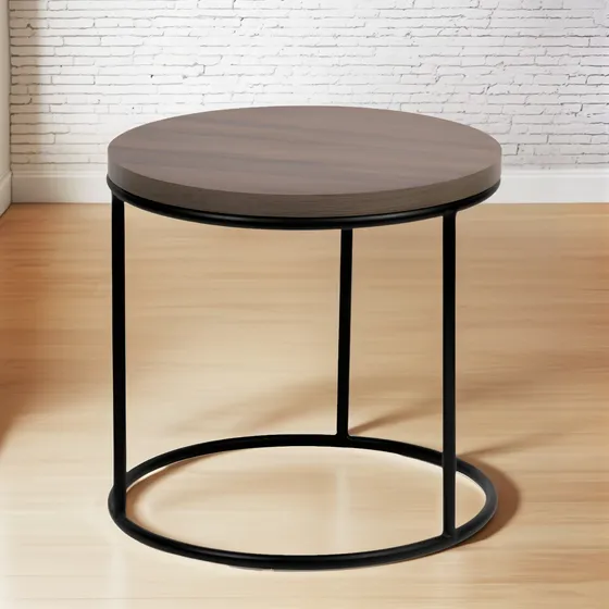 Mesa Ovo Baja Chica 45cm Ratona Sala Living Oficina