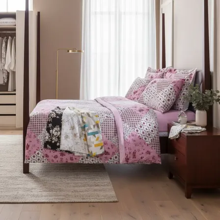 Kit 5 Lençol Casal Queen C/ Elástico Estampado + 10 Fronha Estampado