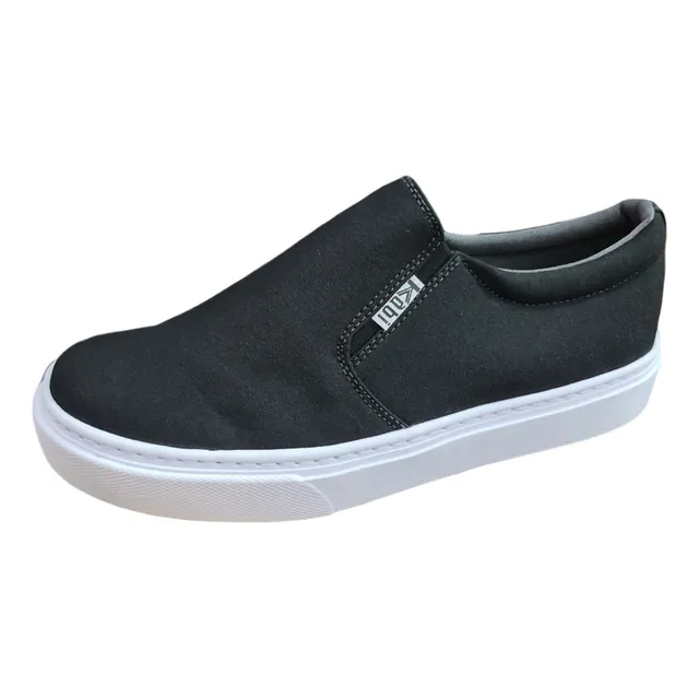 Zapato Mocasín Hombre Mujer Cocido Lona  Suela Liviana