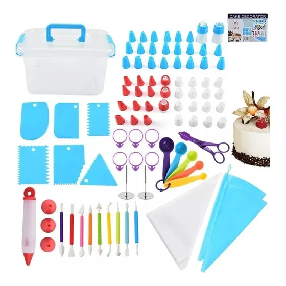 Set 85pcs Kit De Pasteleria Tortas Set Repostero Decoracion