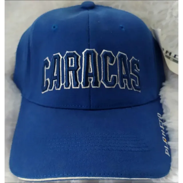 Gorra Cerrada Y Arqueada, Azul, Marca Planet Sports