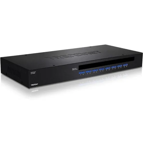 Switch Kvm 16portas Usb Tk-1603r Trendnet Chaveador