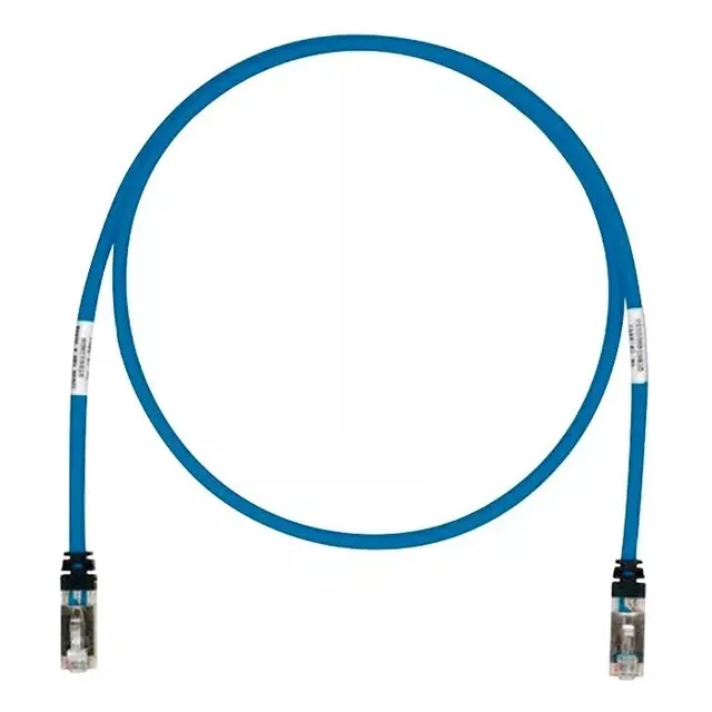 Patch Cord Cable Parcheo Red Utp Cat 6a 7.6 Metros Azul Panduit Stp6x25bu