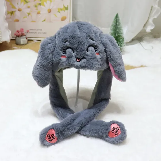 Gorros Kawaii Con Luces Led Mueve Las Orejas Varios Modelos