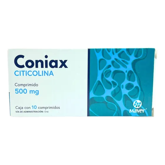 Coniax 500mg C/10 Comprimidos (citicolina)