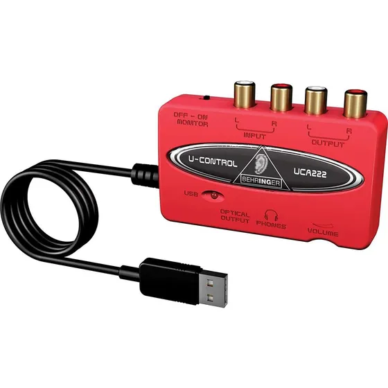 Interfaz De Audio Behringer U-control Uca222 
