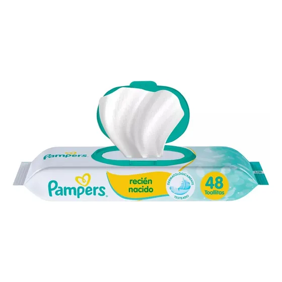 Toallitas Húmedas Pampers Recién Nacido 48 Unidades