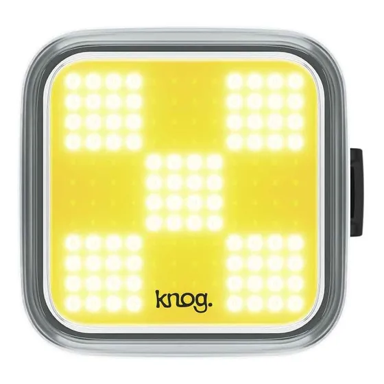Luz Led Bici Delantera Recargable Usb Knog Blinder Grid 200l Color Amarillo