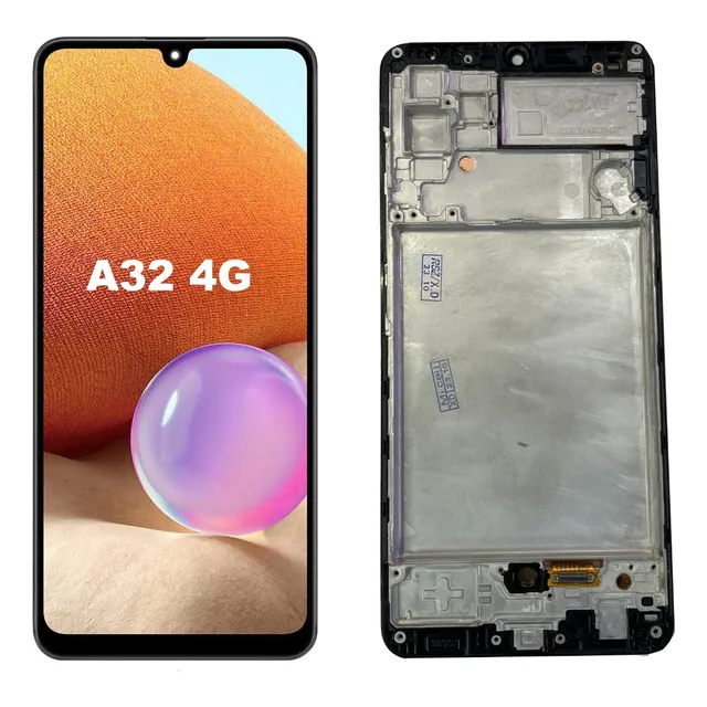 Tela Frontal Display Compatível Samsung A32 C/aro M-a325