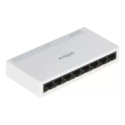 Switch 8 Puertos Dahua Desktop Switch Ethernet Pfs3008-8et-l