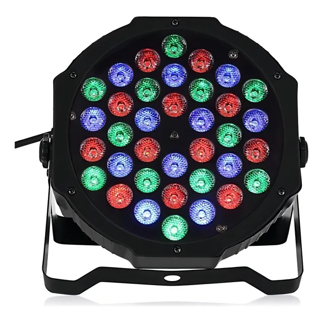 Luz Led Rítmica 36 Leds Fiestas Discotecas Dj Full Color