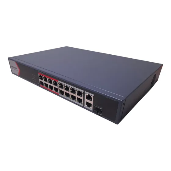 Switch Poe Inteligente Fast Ethernet De 16 Puertos