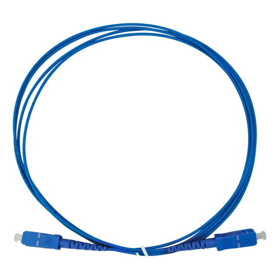 Cordão De Fibra Óptica Simplex Sm Sc/upc Sc/upc 2 Metros