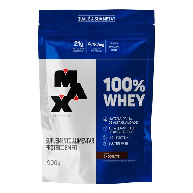 100% Whey Refil Max Titanium