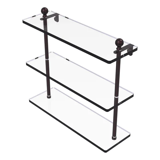 Allied Brass Ma-5 16 Mambo Collection Estanteria Cristal 16 
