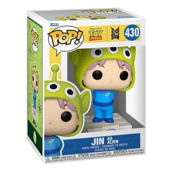Funko Pop! Toy Story X Tiny Tan (bts) - Jin As Alien 430